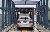 隴原大地某用戶全自動(dòng)洗車(chē)機(jī)交付使用！整體機(jī)身潮流化熏黑處理，彰顯品質(zhì)，更源于林頓對(duì)洗車(chē)設(shè)備事業(yè)的那份執(zhí)與追求！