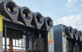 林頓龍門(mén)往復(fù)式全自動(dòng)洗車(chē)機(jī)全過(guò)程自動(dòng)控制運(yùn)行！快捷可靠性好！設(shè)備外觀美觀大方！